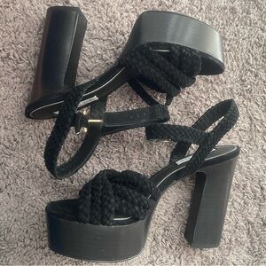 Black Platform Heels